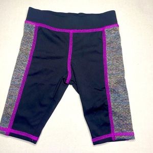 Baby girl workout cropped pants
